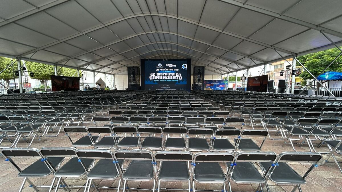 Los municipios de León, Yuridida y Dolores Hidalgo en Guanajuato ya están listos con mega pantallas en espacios públicos para la transmisión del Mundial 2026.