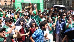 El arranque del Mundial 2026 fue una jornada inolvidable marcada por la explosiva alegría colectiva en el Zócalo de Puebla | Melanie Torres