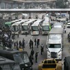 CNTE bloquea por completo la México-Cuernavaca, a la altura de Tlalpan