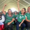 Clara Brugada y Claudia Sheinbaum disfrutan del Mundial 2026 en festival futbolero