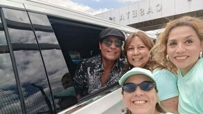 Fans captan llegada de Chayanne