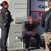 Los paramédicos auxiliaron al hombre y lo trasladaron consciente y estable al Hospital Universitario