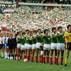 Jugadores de la Selección Mexicana en el Mundial de 1986.