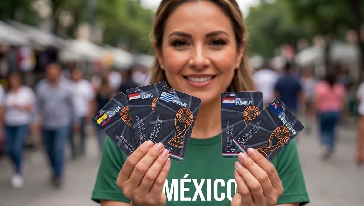 Las 48 selecciones que participarán en la justa mundialista estarán en la tarjeta QroBús edición limitada | Imagen ilustrativa generada con Gemini