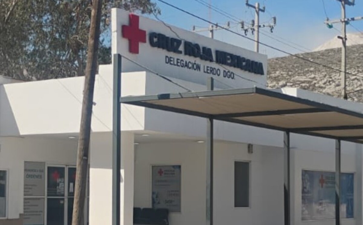 Instalaciones de la Cruz Roja Mexicana en Lerdo, Durango.