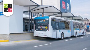 Unidades de la Línea 5 en el Aeropuerto de Guadalajara