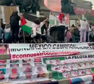 Previo al inicio del Mundial 2026, colectivos de búsqueda se manifestaron en el Ángel de la Independencia.