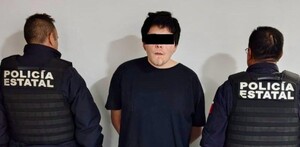 Detienen a Maximiliano 'N', de 27 años, por acuchillar a su mamá y hermana menor en Naucalpan.