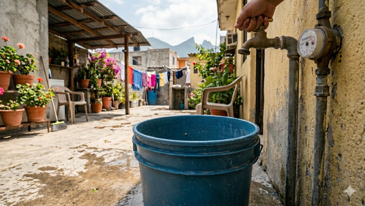 Falla eléctrica causa cortes de agua en García, NL; conoce las MÁS DE 50 colonias afectadas