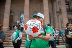 Familias y colectivos aprovecharon el arranque del Mundial 2026 para exigir respuestas ante una crisis que sigue creciendo.