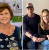 Familia de tres mujeres y un hombre con gorra gris