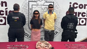 Una pareja fue detenida en García con 68 dosis de una sustancia similar al cristal durante un operativo de vigilancia.