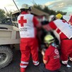 Una persona fue rescatada tras quedar prensada en un accidente ocurrido sobre la Carretera Nacional en Montemorelos.