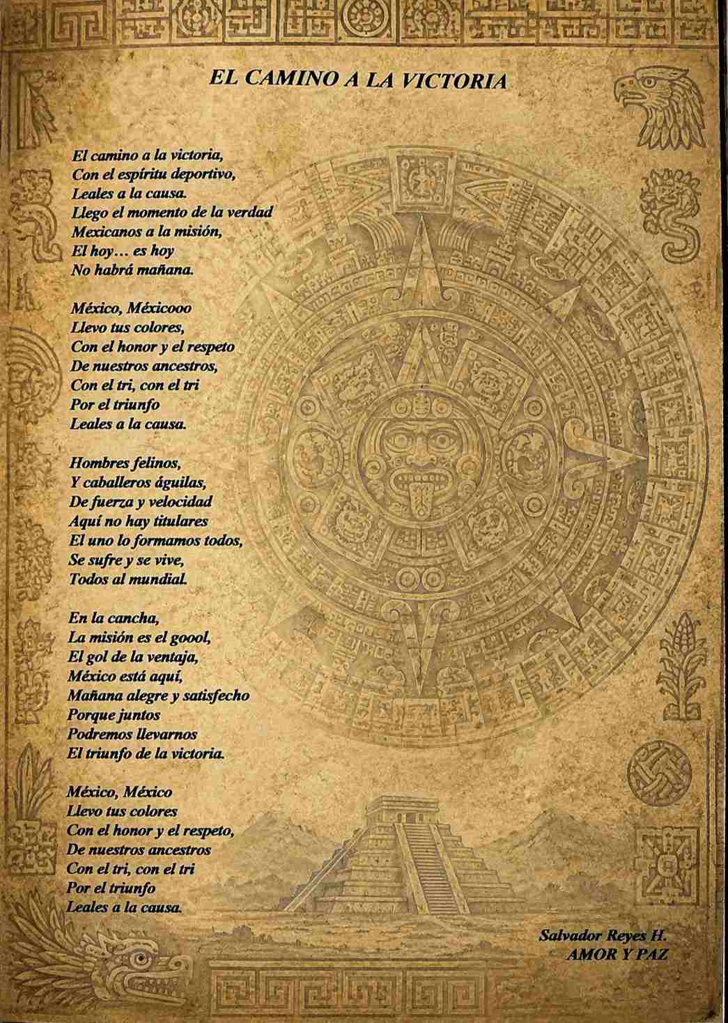 Poema Camino a la Victoria de Salvador Reyes H.
