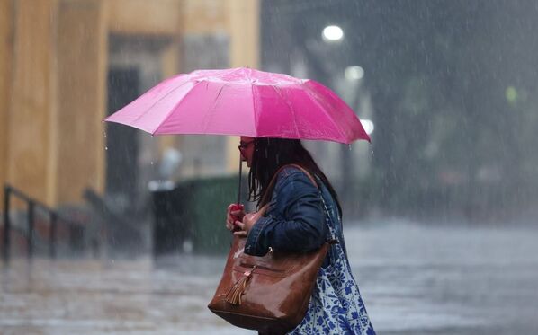 Lluvias y granizo en CdMx