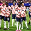 Jugadores de Estados Unidos tras un partido.