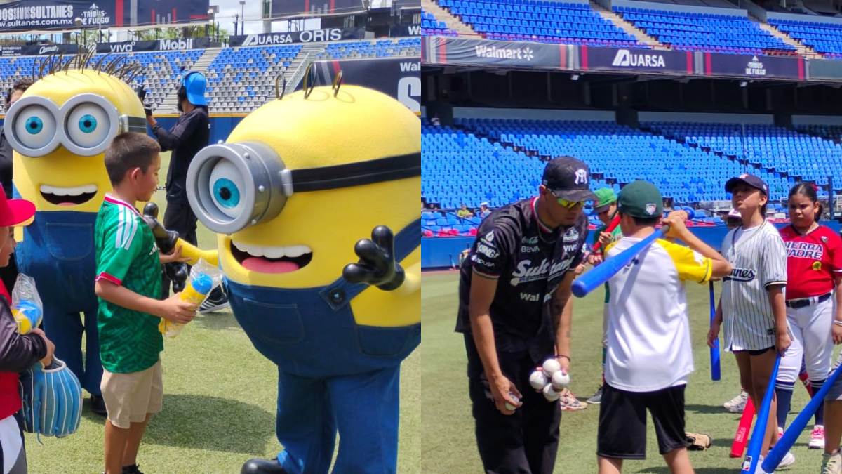 Convivencia de Sultanes y 'Minions' previo al estreno de la nueva película