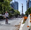 Ciclistas del Paseo Dominical en Ciudad de México