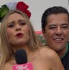Reportera Montserrat Gómez denuncia acoso de un aficionado afuera del Estadio Ciudad de México.