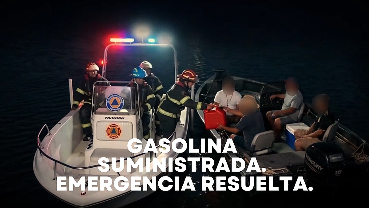 Cuatro personas varadas y sin combustible en el Lago de Chapala fueron rescatadas gracias a la geolocalización en tiempo real de la Videollamada C5.