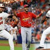 jugadores de béisbol  Barreda, Guduán y Mejía para la LMB.
