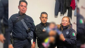 Policías de Ecatepec encuentra bebe abandonada