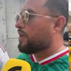 Fanático mexicano con afición sueca