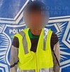 Joven que fue detenido por haber realizado tocamientos a su amiga mientras estaba dormida.