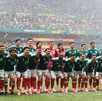 La selección mexicana de fútbol en el estadio Ciudad de México durante la inauguración del Mundial 2026