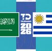 Arabia Saudita y Uruguay se enfrentan en Miami en el Mundial 2026.