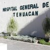 Fachada de un hospital del IMSS en Tehuacán, Puebla.
