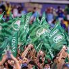 La afición de Arabia Saudita durante el Mundial 2026.