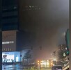 Pabellón M incendiado en Monterrey.