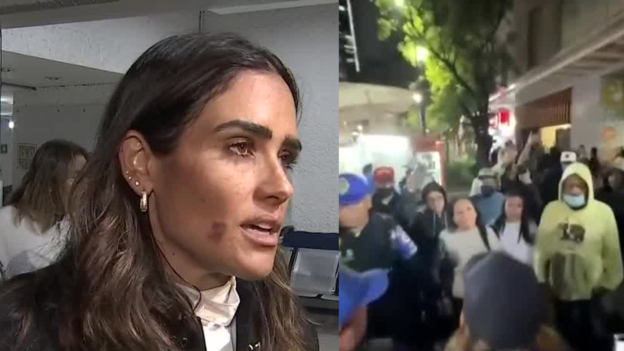 Personal de la Alcaldía Cuauhtémoc fue agredido durante un operativo para notificar comercio excedido en Zona Rosa.