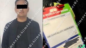 Armando 'N' es detenido por rentar su acreditación para el Mundial 2026 en CdMx; ofrecía su gafete en Facebook.
