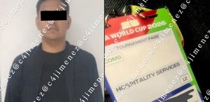 Armando 'N' es detenido por rentar su acreditación para el Mundial 2026 en CdMx; ofrecía su gafete en Facebook.