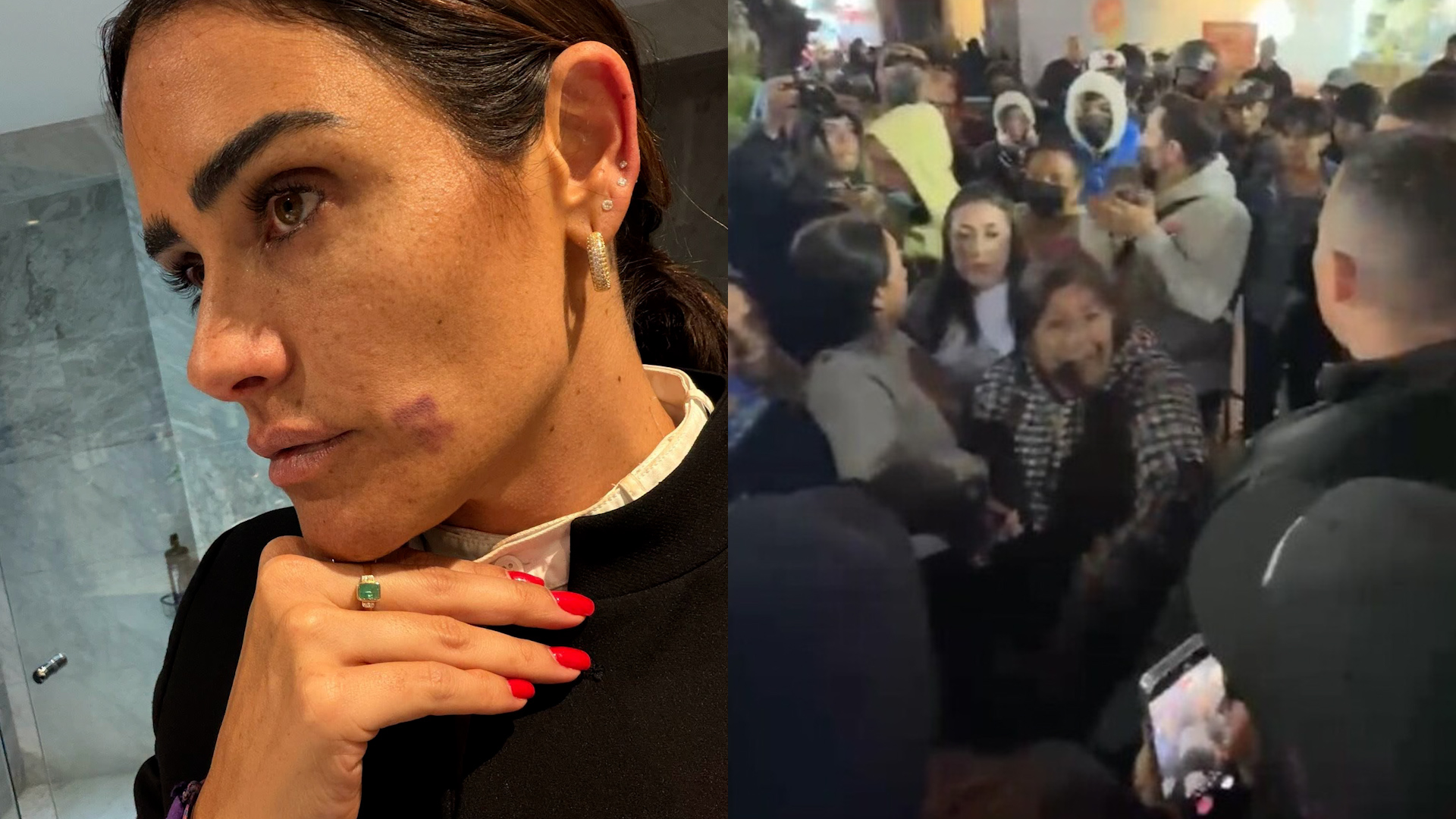 Un grupo de más de 50 personas atacó con palos y botellas a la alcaldesa Alessandra Rojo de la Vega durante una visita pacífica en la calle Génova de la CdMx.