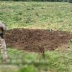 Militares resguardando una toma clandestina en Puebla.