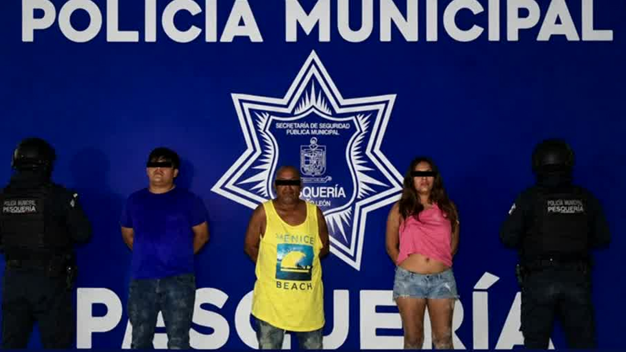 Una riña entre integrantes de una familia en la colonia Valle de Santa María, en Pesquería, terminó con tres personas detenidas.