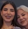 Madre de Kimberly Loaiza, junto a la hermana de la influencer, Steff Loaiza.