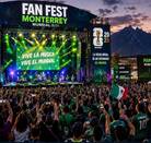 Escenario del Fan Fest en Monterrey.