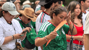 Anuncian que cierran puertas en el Fan Fest Monterrey por aglomeración este jueves 18 de junio.