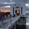 instalaciones de conagua en la presa de valsequillo puebla