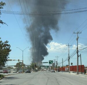 Incendio Escobedo