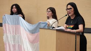 Fedrha Isabel Suriano propone en Congreso que las personas de la comunidad LGBT+ tengan certeza laboral en Puebla.