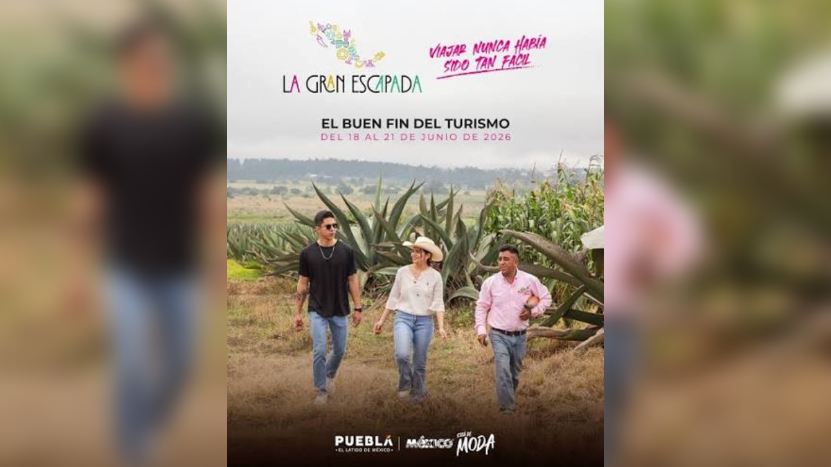 Cartel del programa turístico de la Gran Escapada