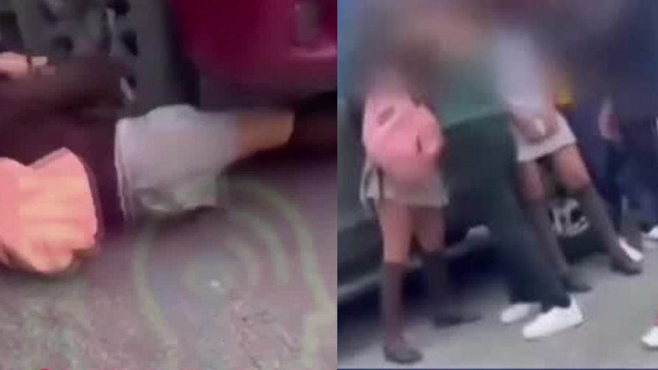 Una riña frente a una secundaria de Jalisco escaló hasta el atropellamiento de una menor que se vio involucrada en el conflicto.