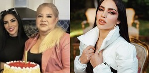 Kimberly Loaiza y su madre