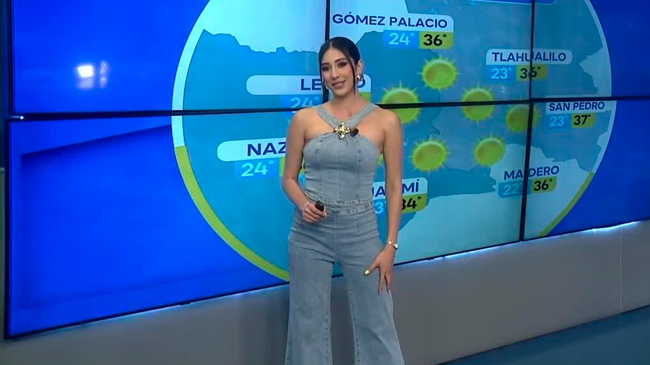Fanny Ramírez nos da el pronóstico del tiempo en Laguna para este jueves 18 de junio 2026.