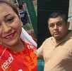 A la izquierda la foto de una mujer identificada como Yesica Rosas Salgado. A la izquierda la foto de un hombre identificado como Julio César Cruz Miñon